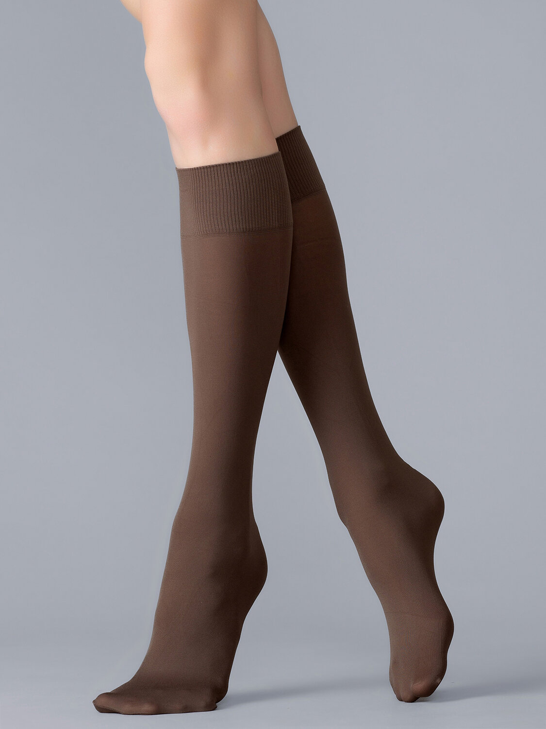 JS Giulia Гольфы 324266 MICROFIBRA 60 gambaletto cappuccino