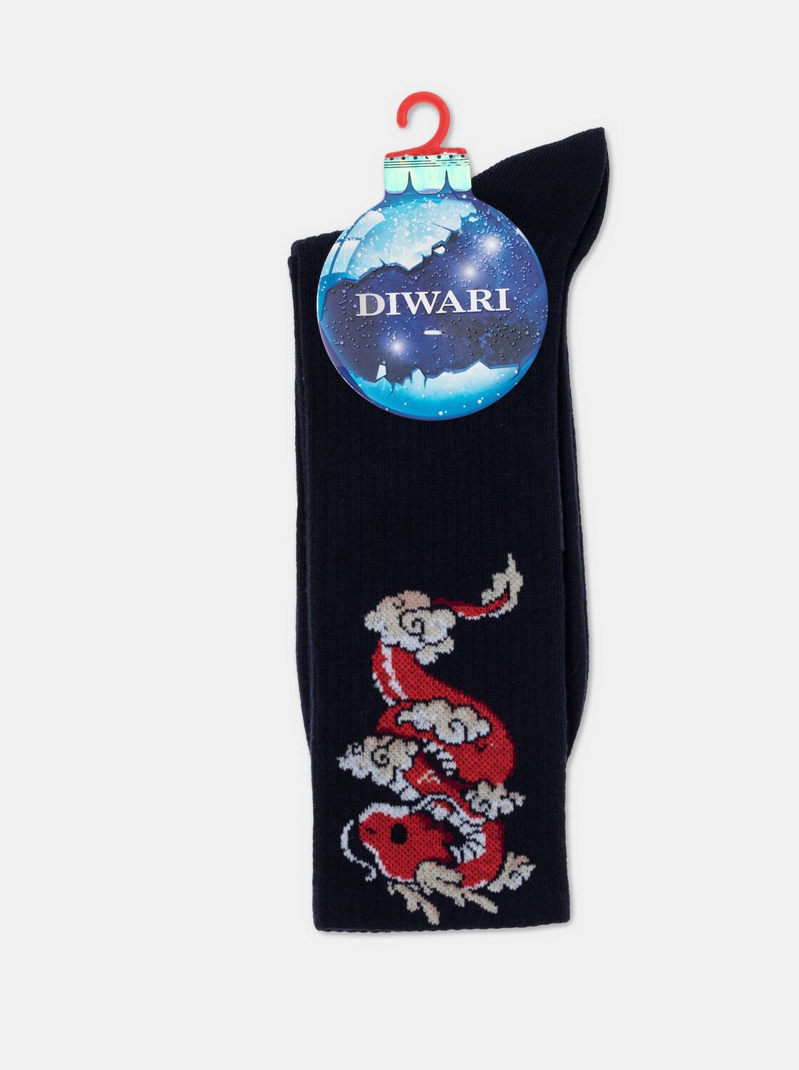 DiWaRi Носки 325638 NEW YEAR темно-синий