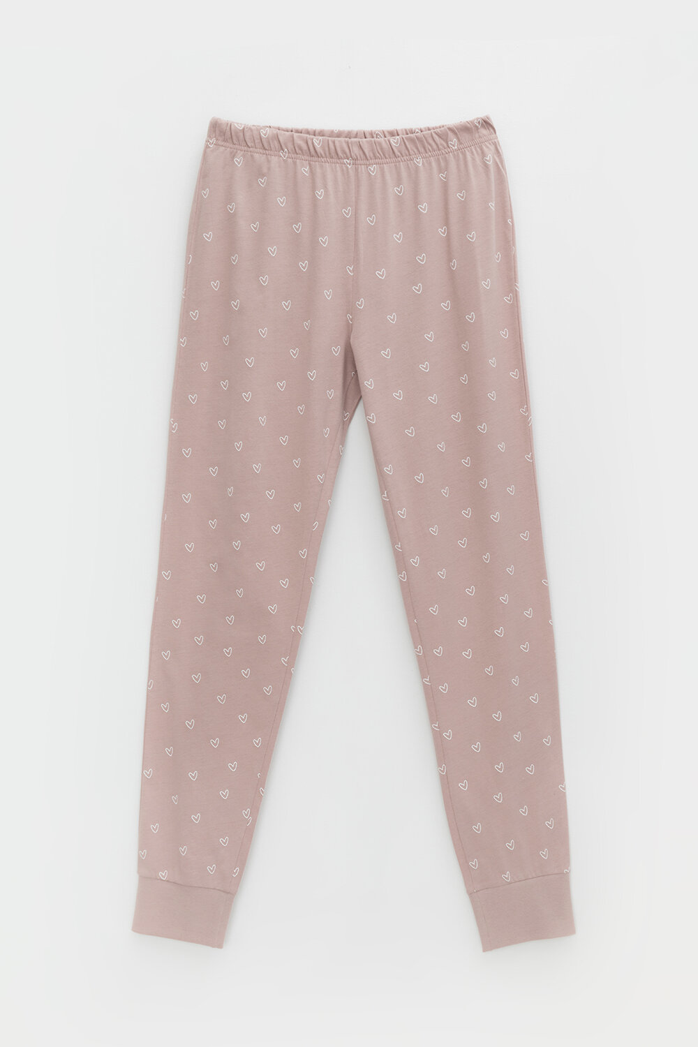 CUBBY Пижама 325680 КБ 2817 кофейный, воздушные сердечки