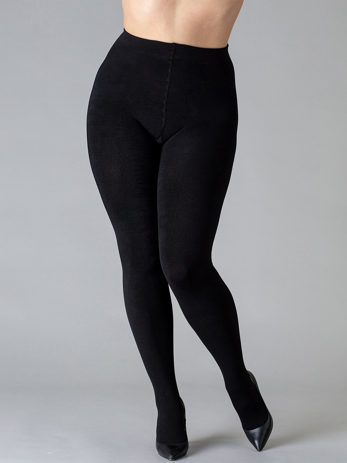 JS Giulia Колготки 326697 POSITIVE MICROPLUSH 250 nero