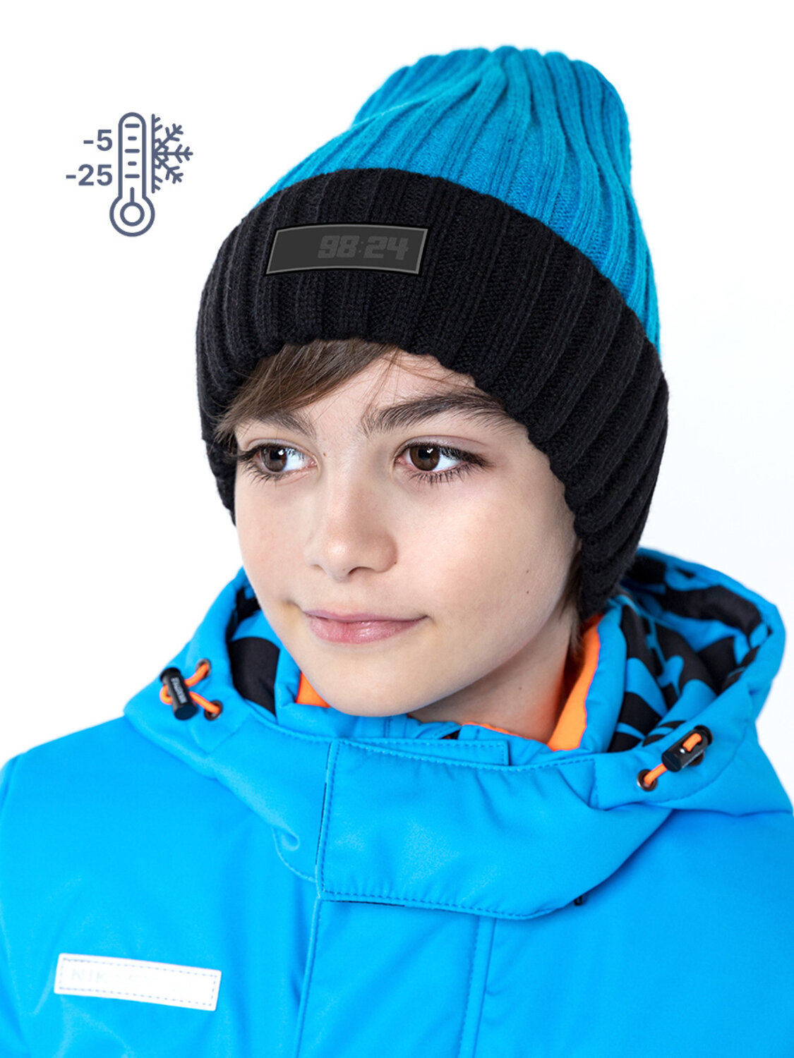 NIKASTYLE Шапка 328217 11з11923 голубой