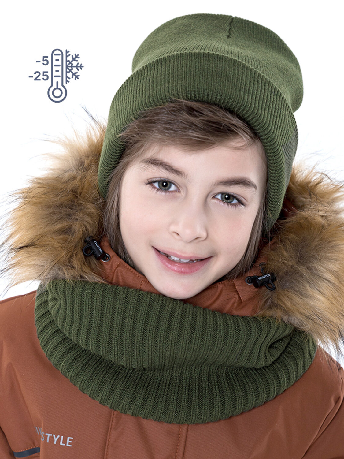 NIKASTYLE Шапка 328225 11з12123 хаки