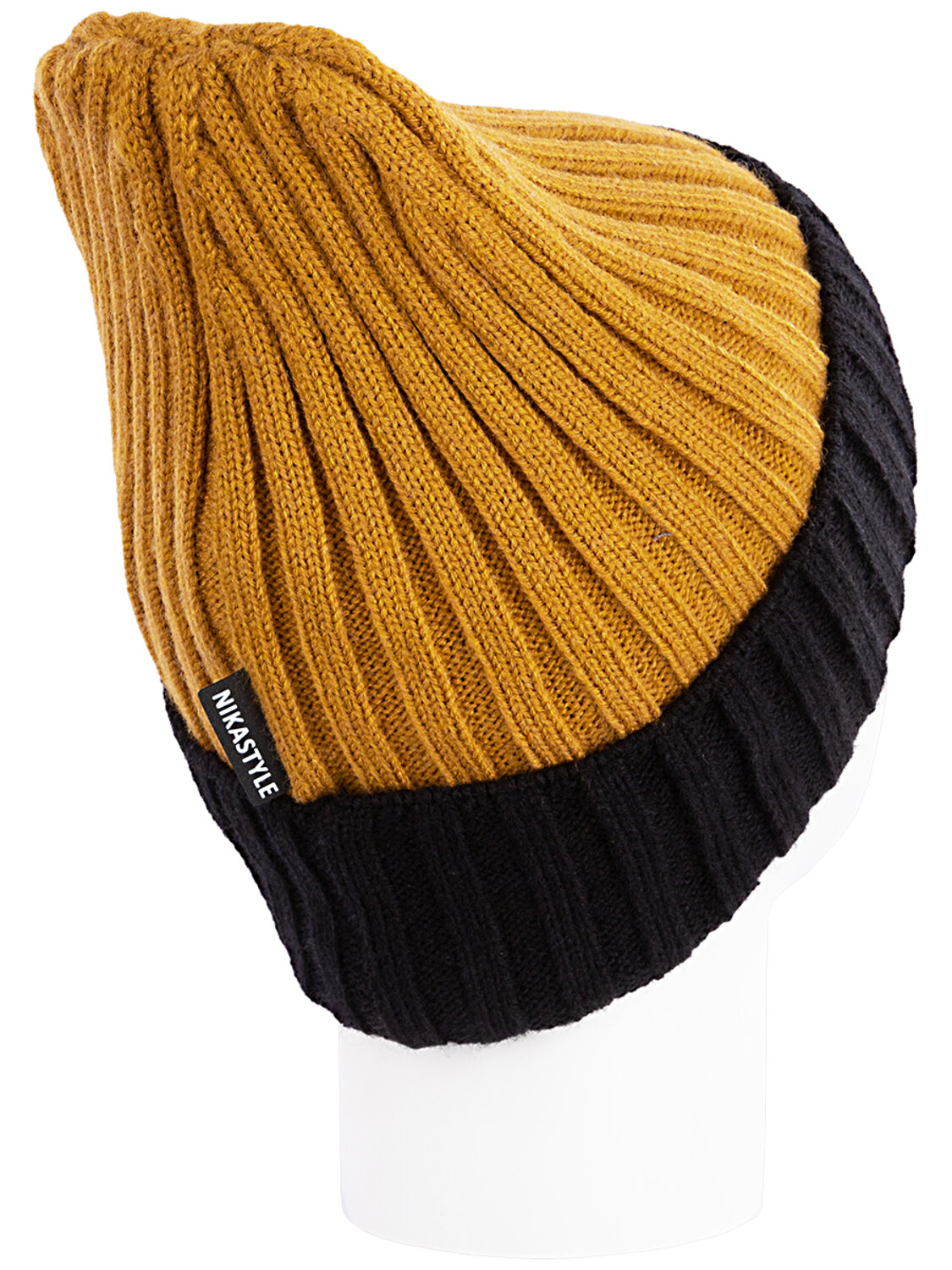 NIKASTYLE Шапка 328232 11з11923 горчичный