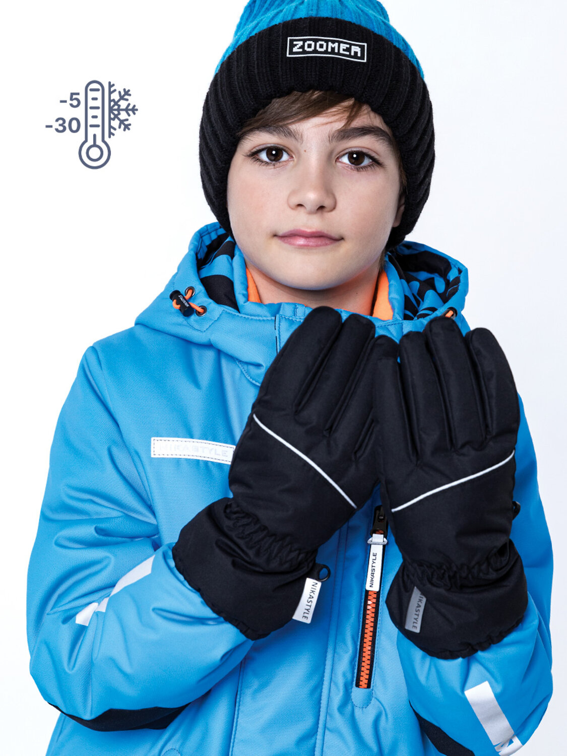 NIKASTYLE Перчатки 328302 15з6123 черный
