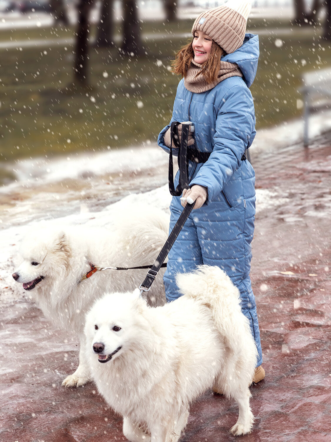 NIKASTYLE Комбинезон 328398 8з5223 голубой лед