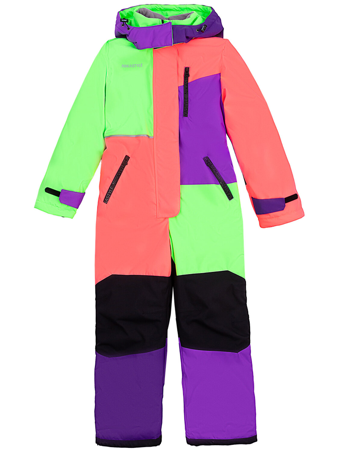 NIKASTYLE Комбинезон 328399 8з2623 коралловый неон/лиловый