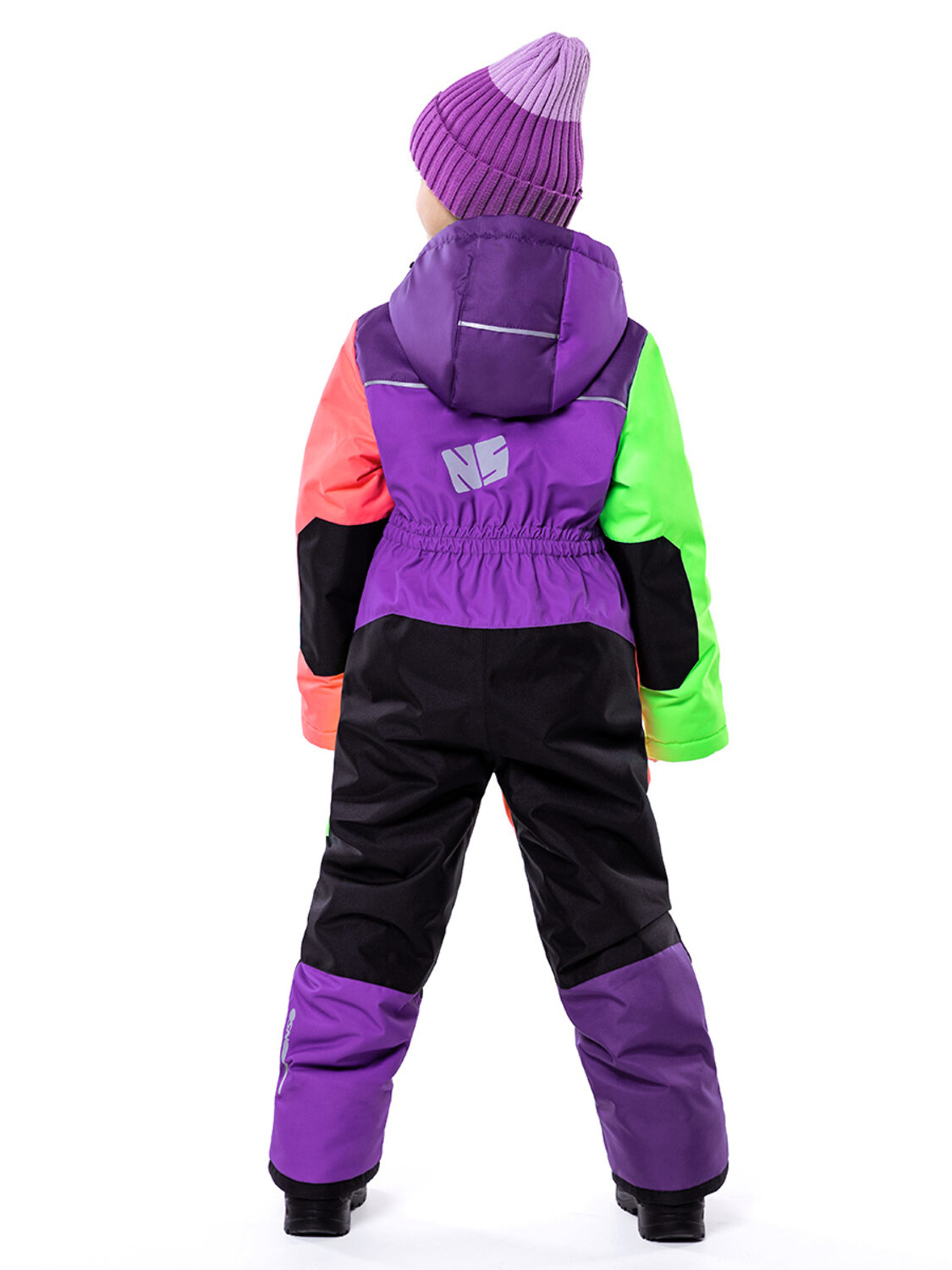 NIKASTYLE Комбинезон 328399 8з2623 коралловый неон/лиловый