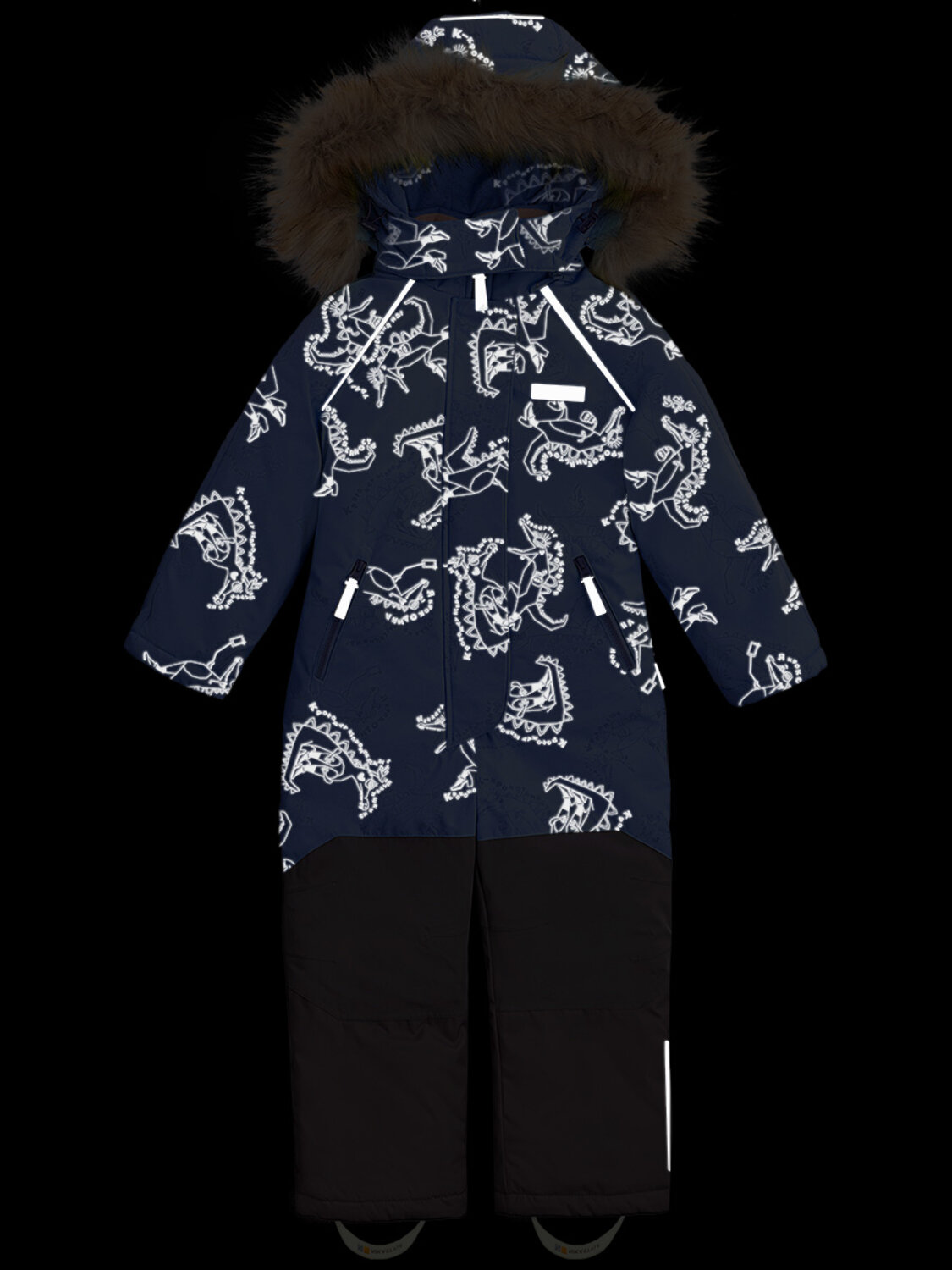 NIKASTYLE Комбинезон 328407 8з0623 небесный/серый