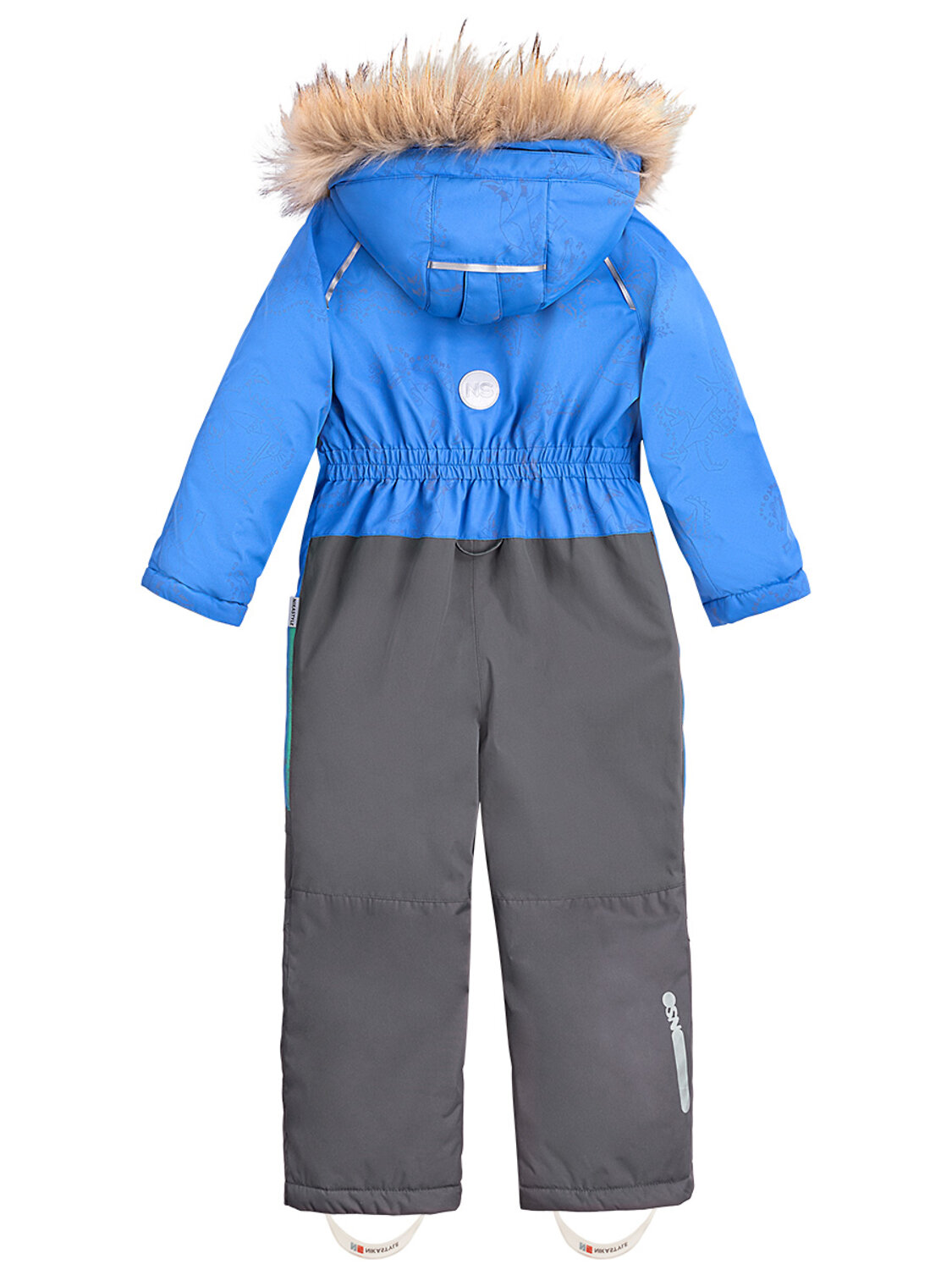 NIKASTYLE Комбинезон 328407 8з0623 небесный/серый