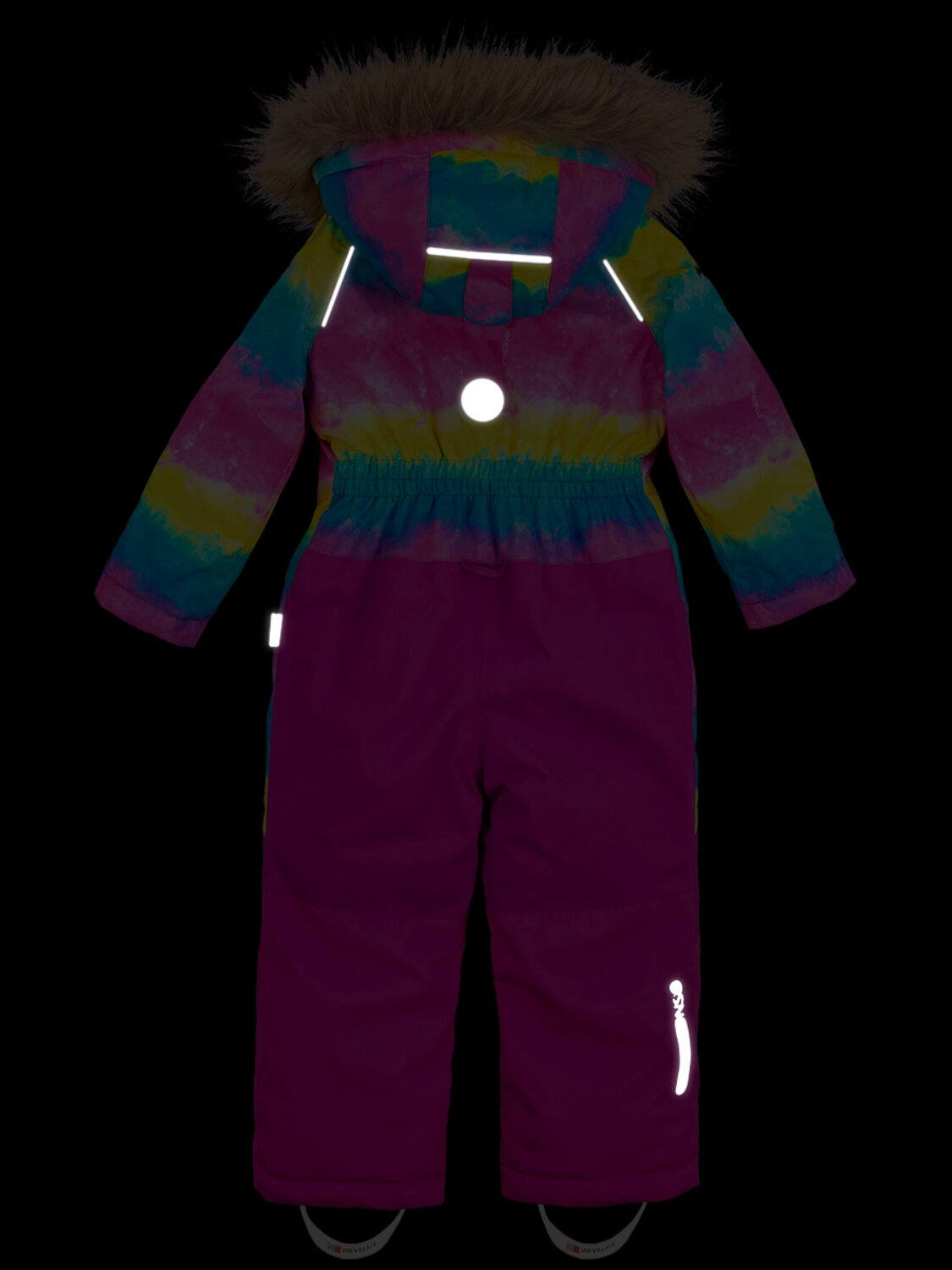 NIKASTYLE Комбинезон 328409 8з1423 лимонный/фуксия