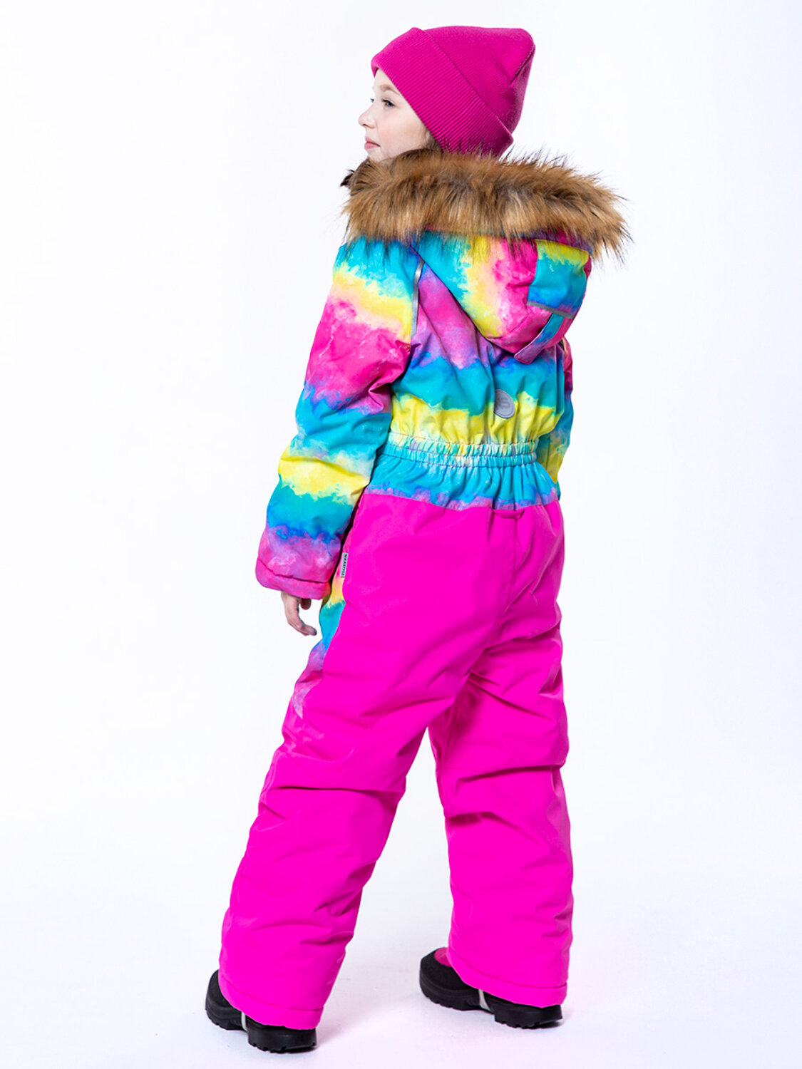 NIKASTYLE Комбинезон 328409 8з1423 лимонный/фуксия