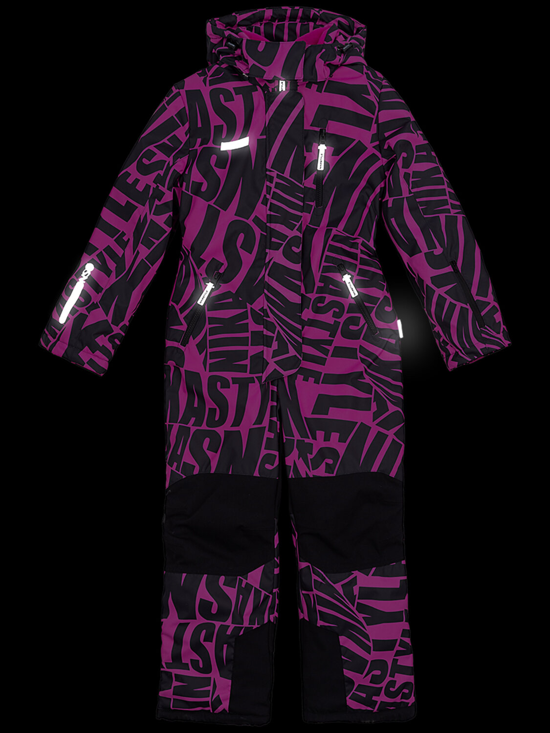 NIKASTYLE Комбинезон 328415 8з1823 фуксия/черный