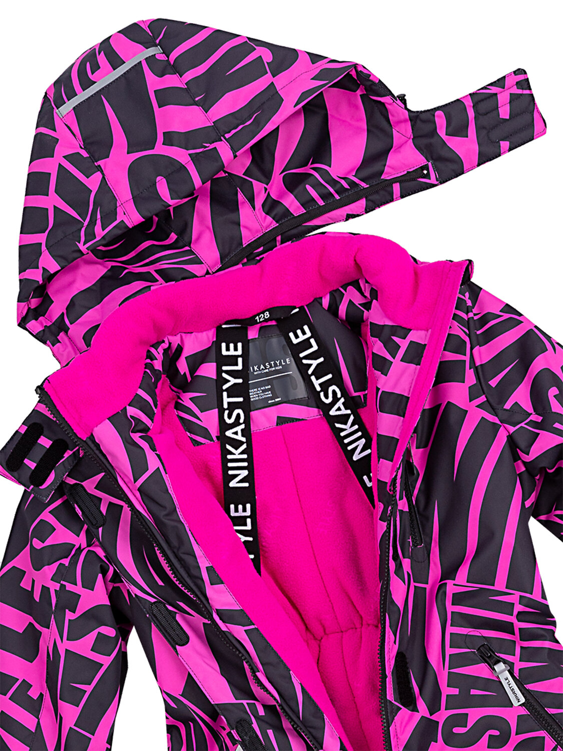 NIKASTYLE Комбинезон 328415 8з1823 фуксия/черный