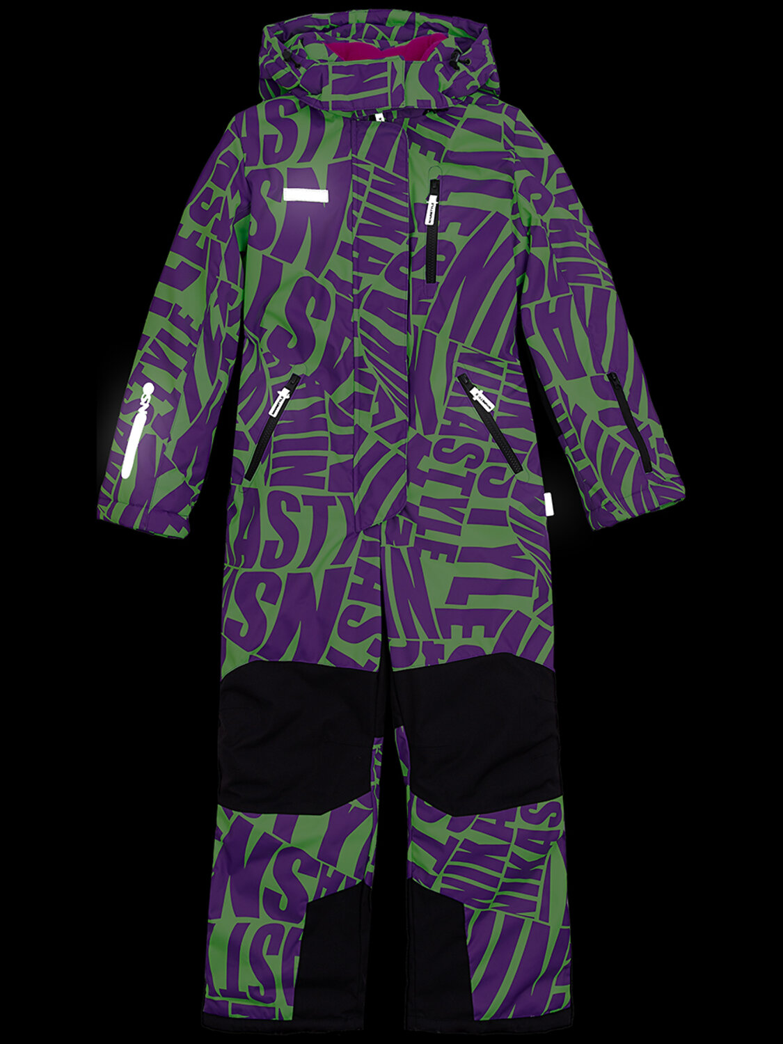 NIKASTYLE Комбинезон 328416 8з1823 лиловый/лайм
