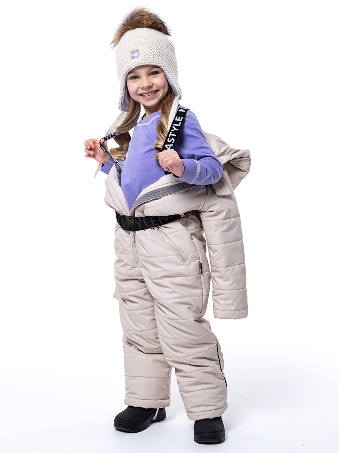 NIKASTYLE Комбинезон 328944 8з5023 бежевый