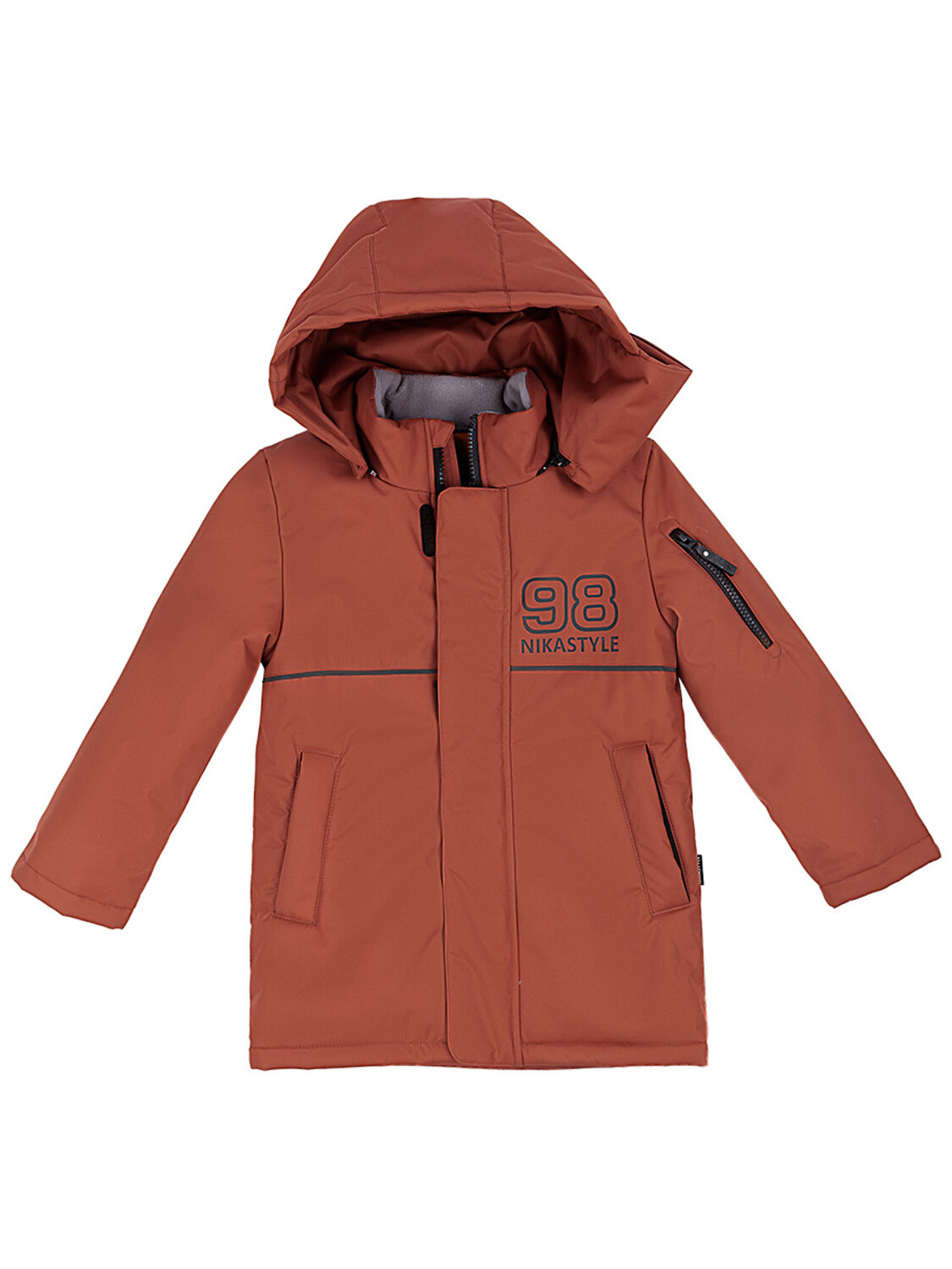 NIKASTYLE Куртка 328951 4з3923 терракотовый