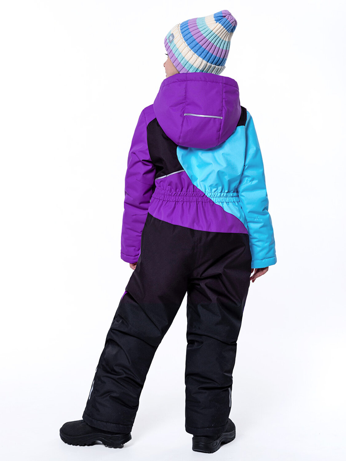 NIKASTYLE Комбинезон 328957 8з6023 бирюза/лиловый