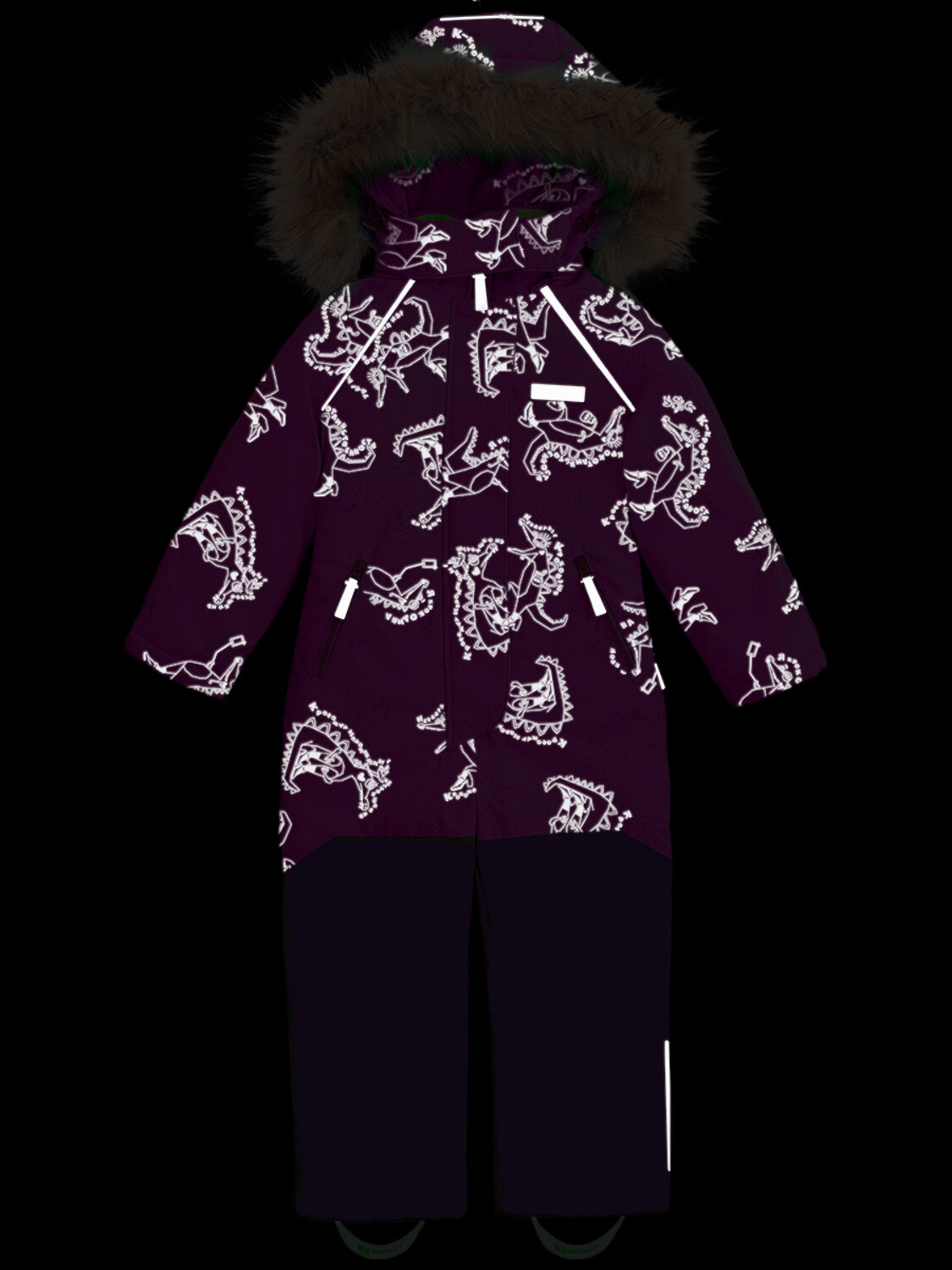 NIKASTYLE Комбинезон 328991 8з0623 розовый/черничный