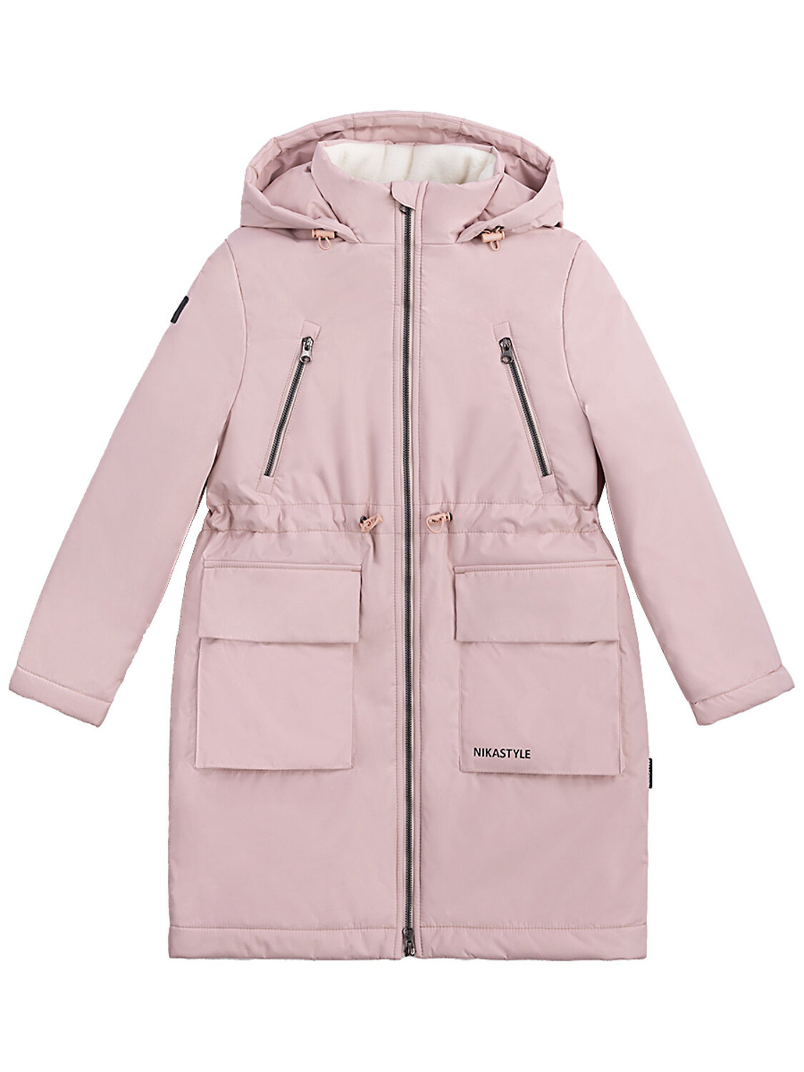 NIKASTYLE Парка 328995 5з4023 пудровый