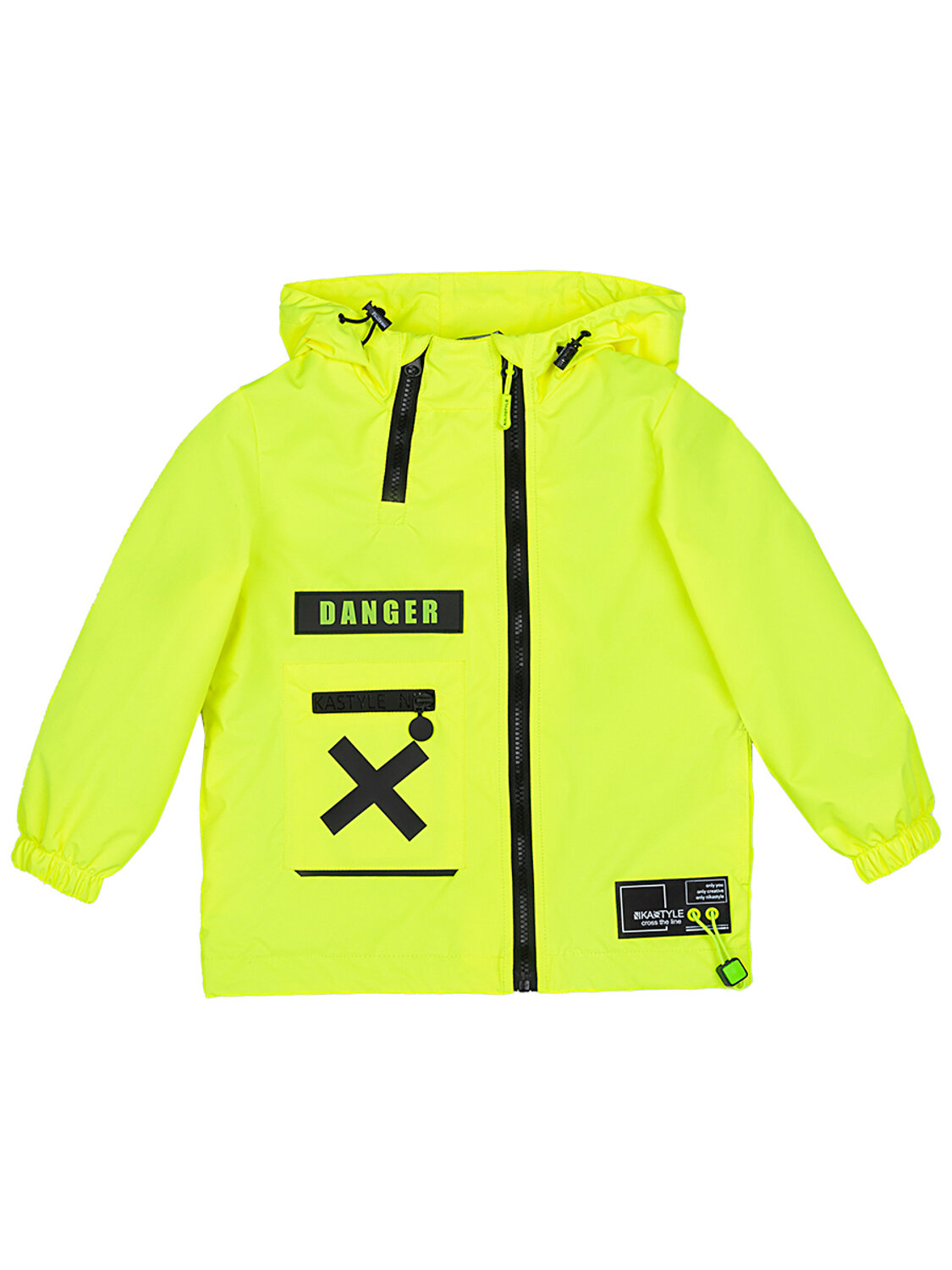 NIKASTYLE Ветровка 329078 4л4923 желтый неон