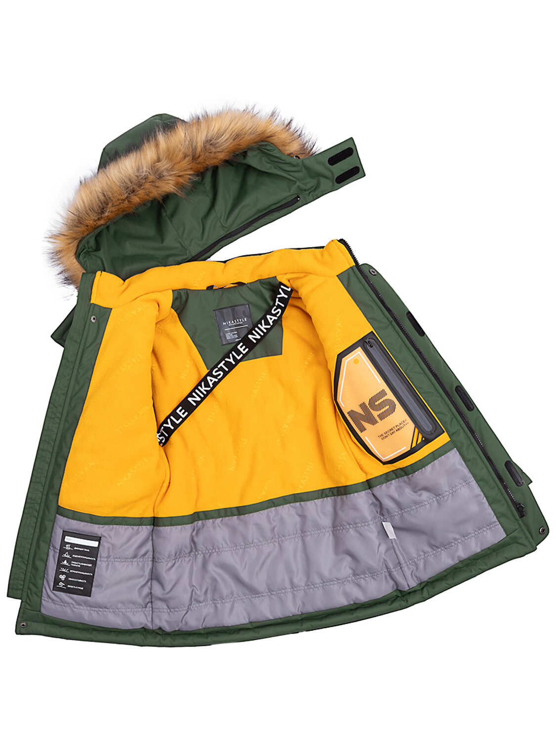 NIKASTYLE Куртка 329087 4з3323 хаки