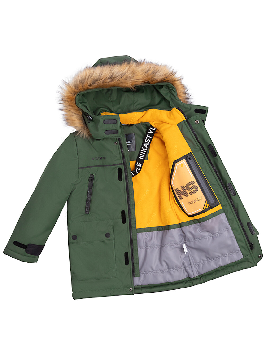 NIKASTYLE Куртка 329087 4з3323 хаки