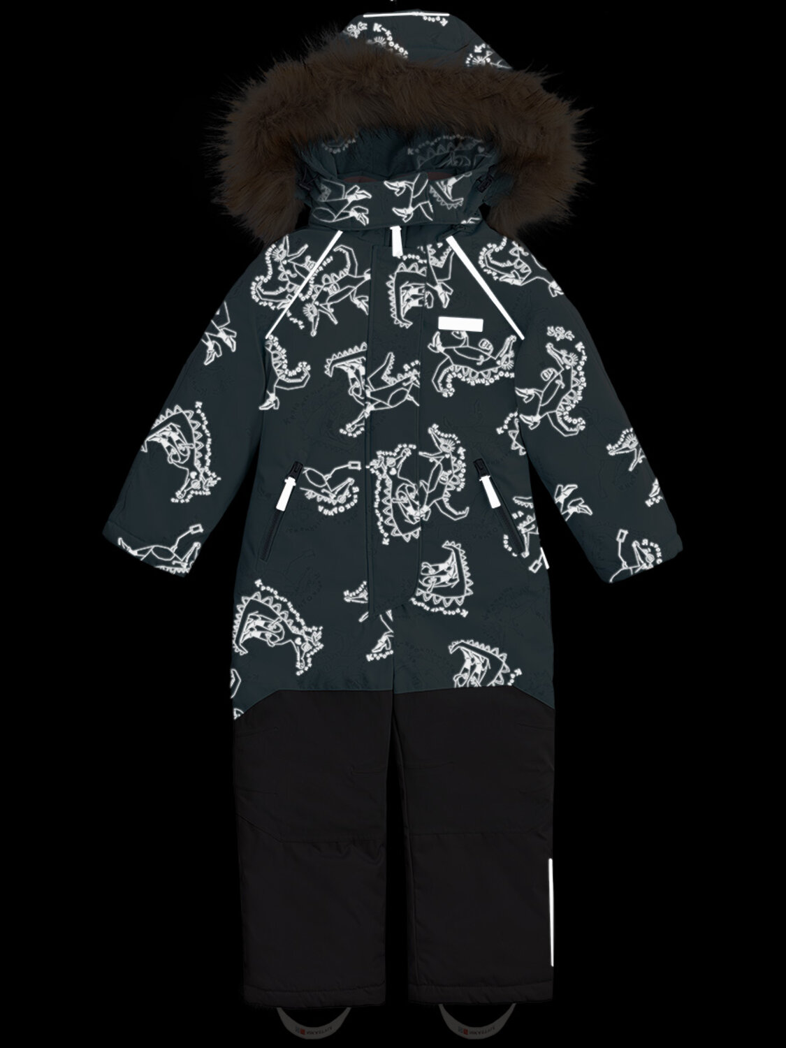 NIKASTYLE Комбинезон 329088 8з0623 мятный/серый