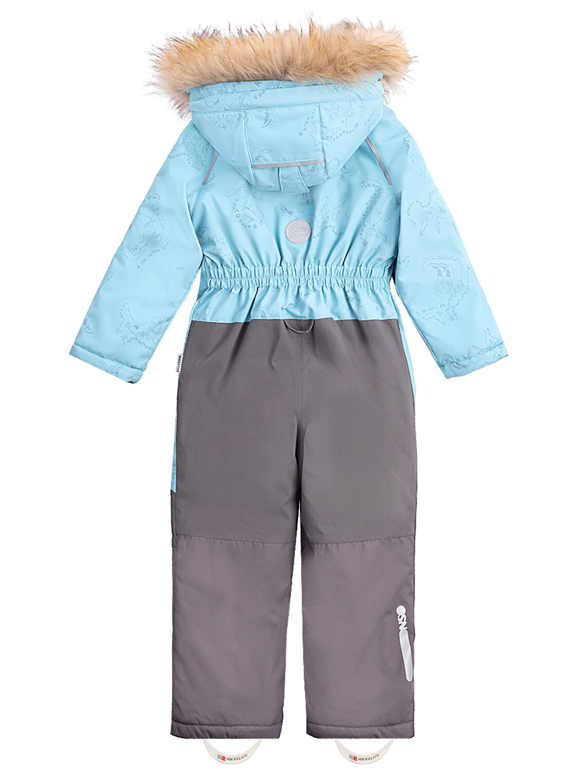 NIKASTYLE Комбинезон 329088 8з0623 мятный/серый