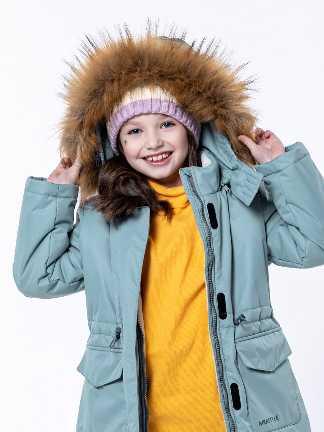 NIKASTYLE Куртка 329110 4з3823 эвкалипт