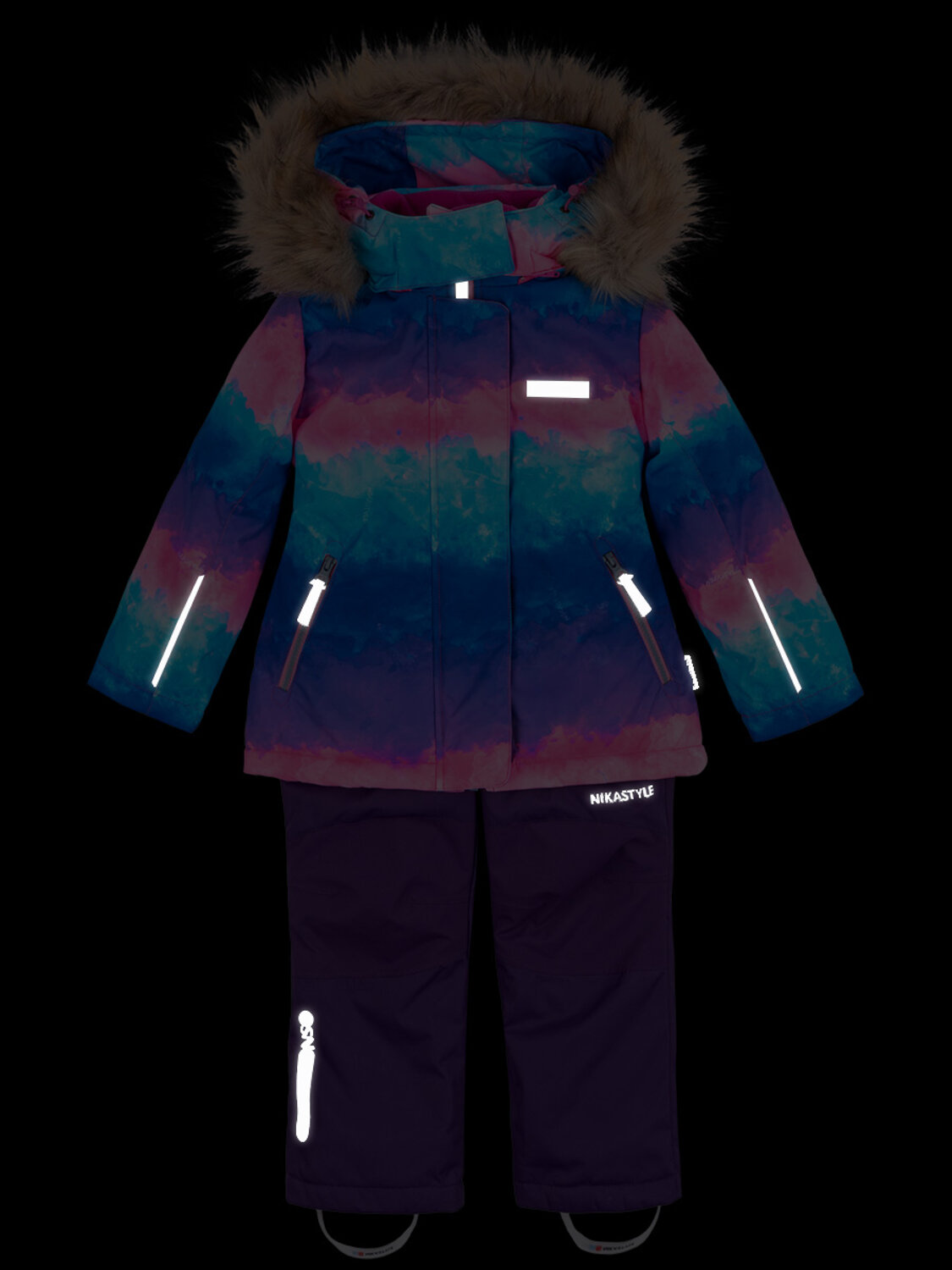 NIKASTYLE Костюм 329124 7з1623 лиловый/черничный