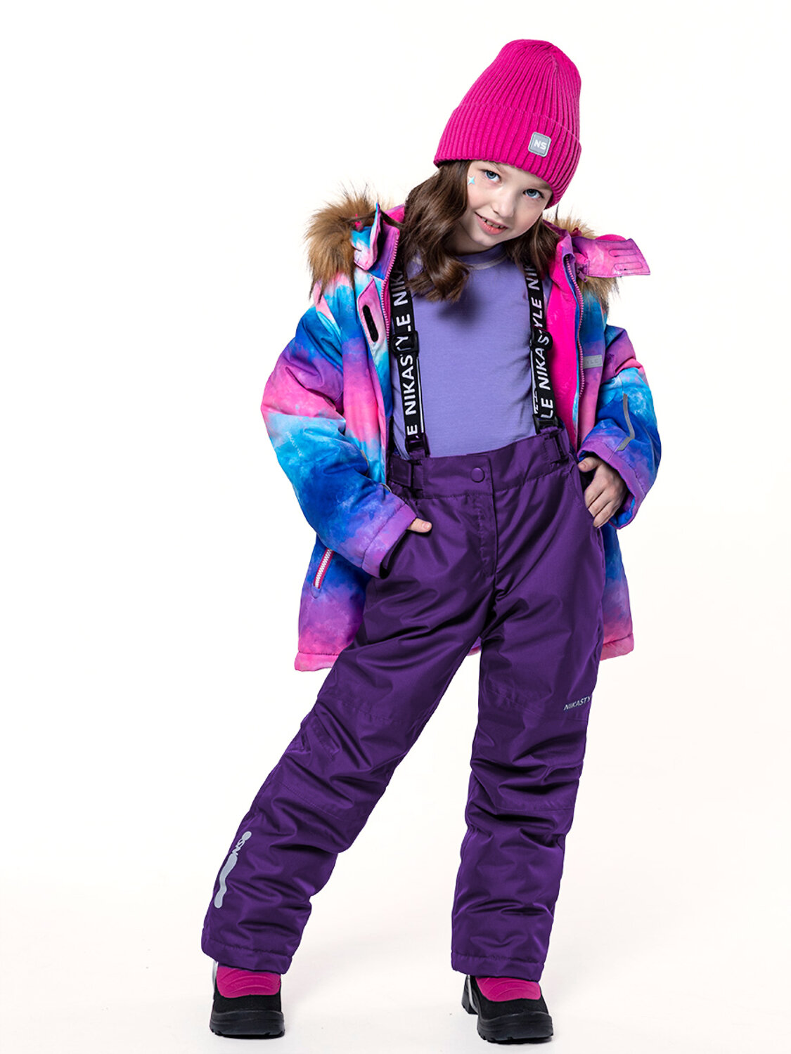 NIKASTYLE Костюм 329124 7з1623 лиловый/черничный