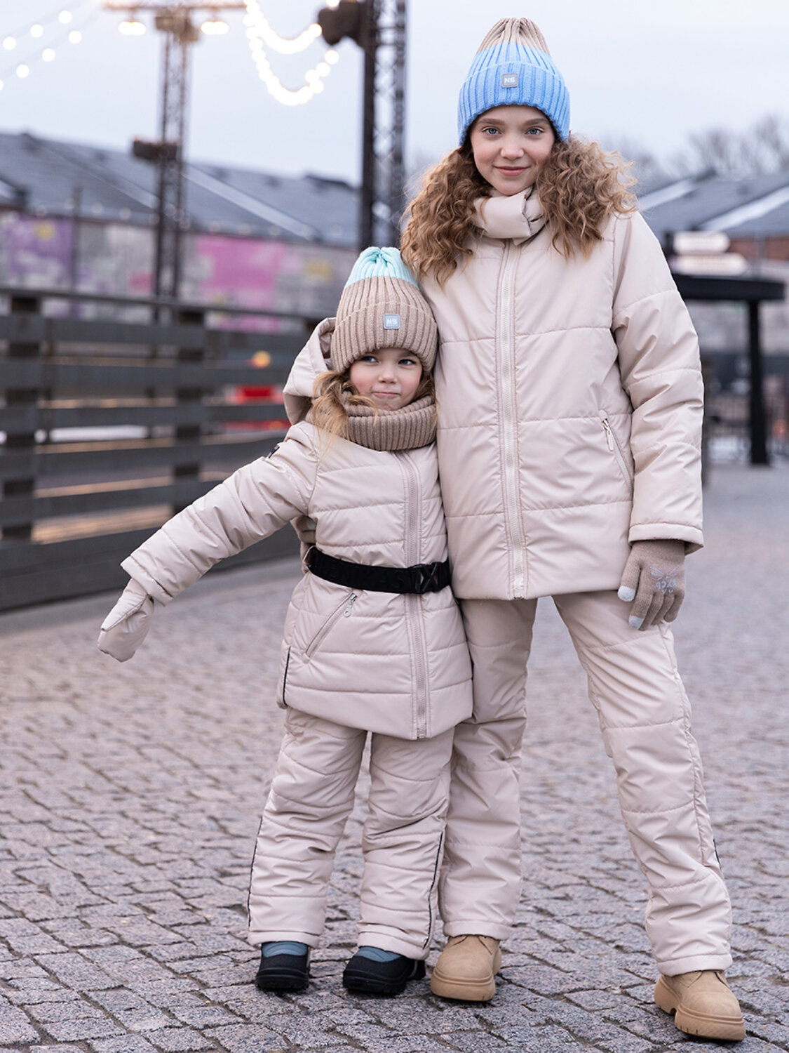 NIKASTYLE Костюм 329126 7з5423 бежевый