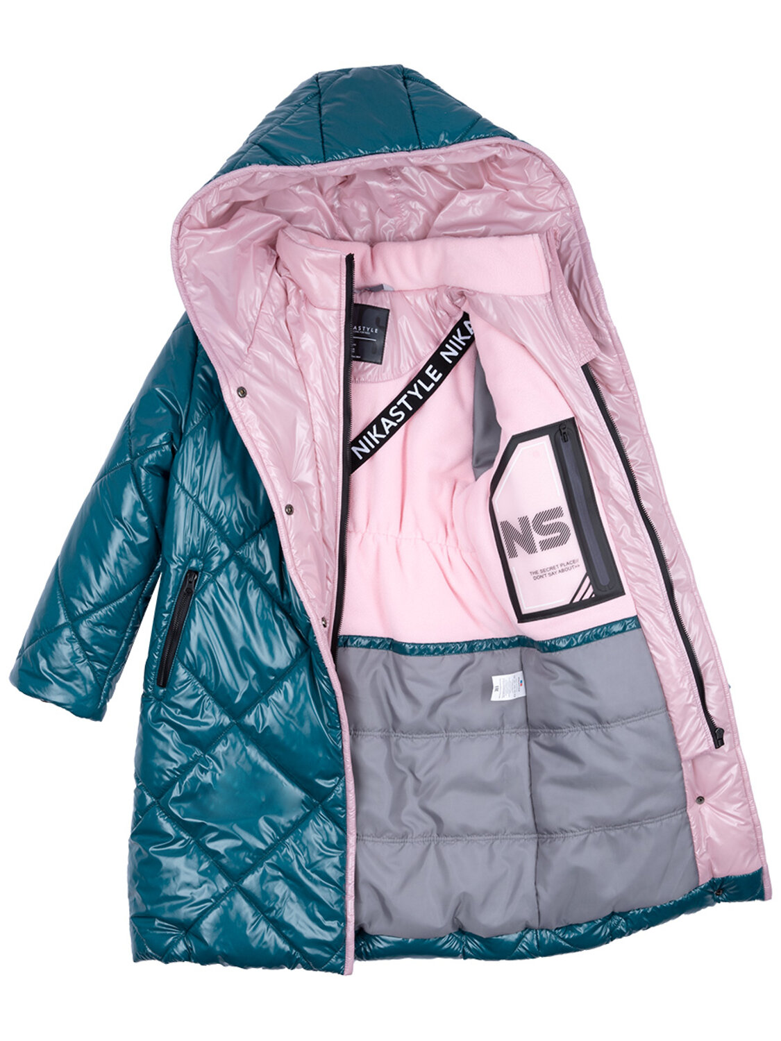 NIKASTYLE Пальто 329136 6з4423 изумрудный