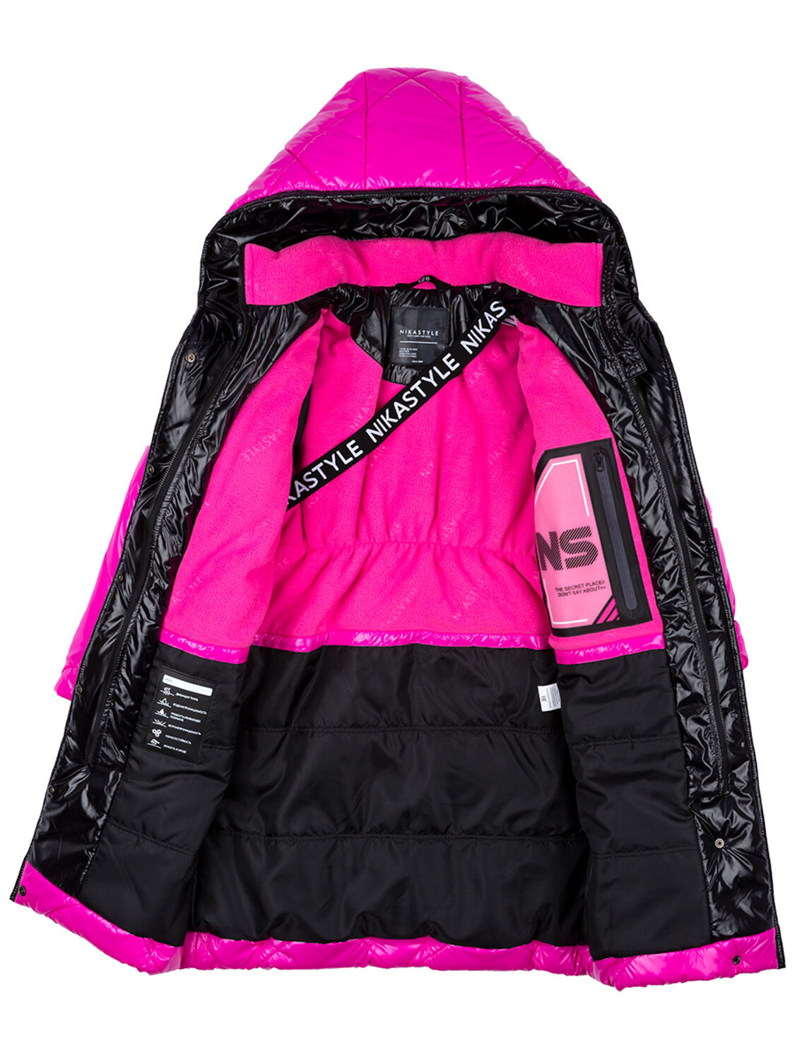 NIKASTYLE Пальто 329184 6з4423 фуксия