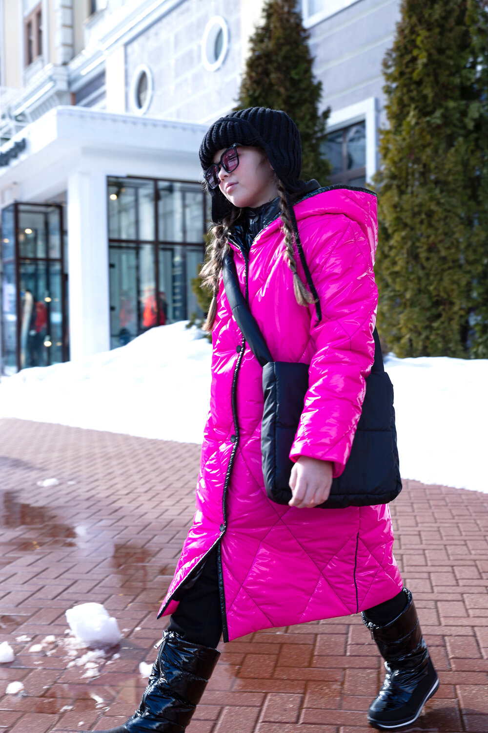 NIKASTYLE Пальто 329184 6з4423 фуксия