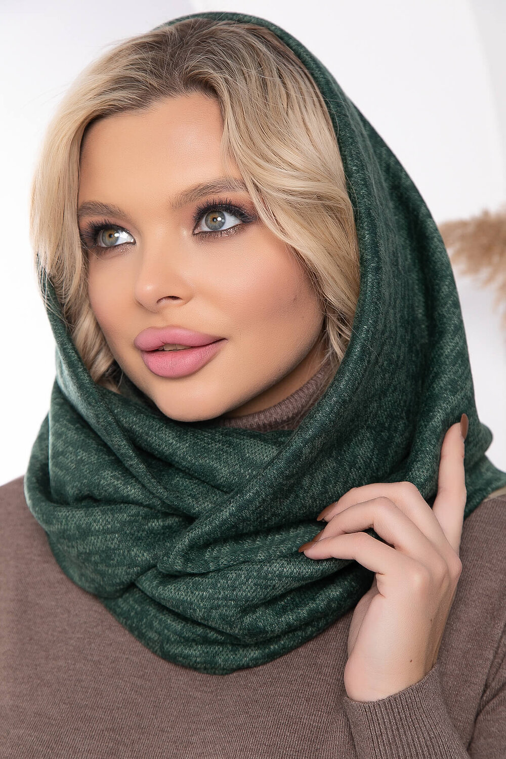 LT Collection Снуд 329280 СТ12 зелёный