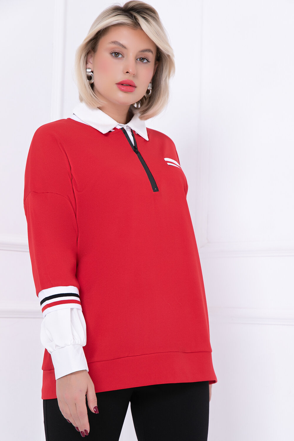 Bellovera Блузка 329420 31Б5591 красный