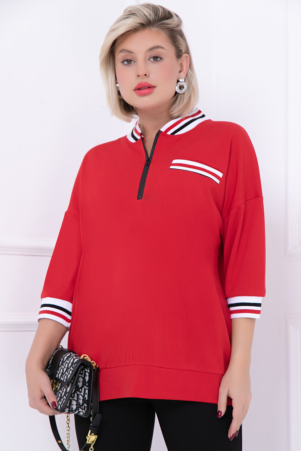 Bellovera Блузка 329420 31Б5591 красный