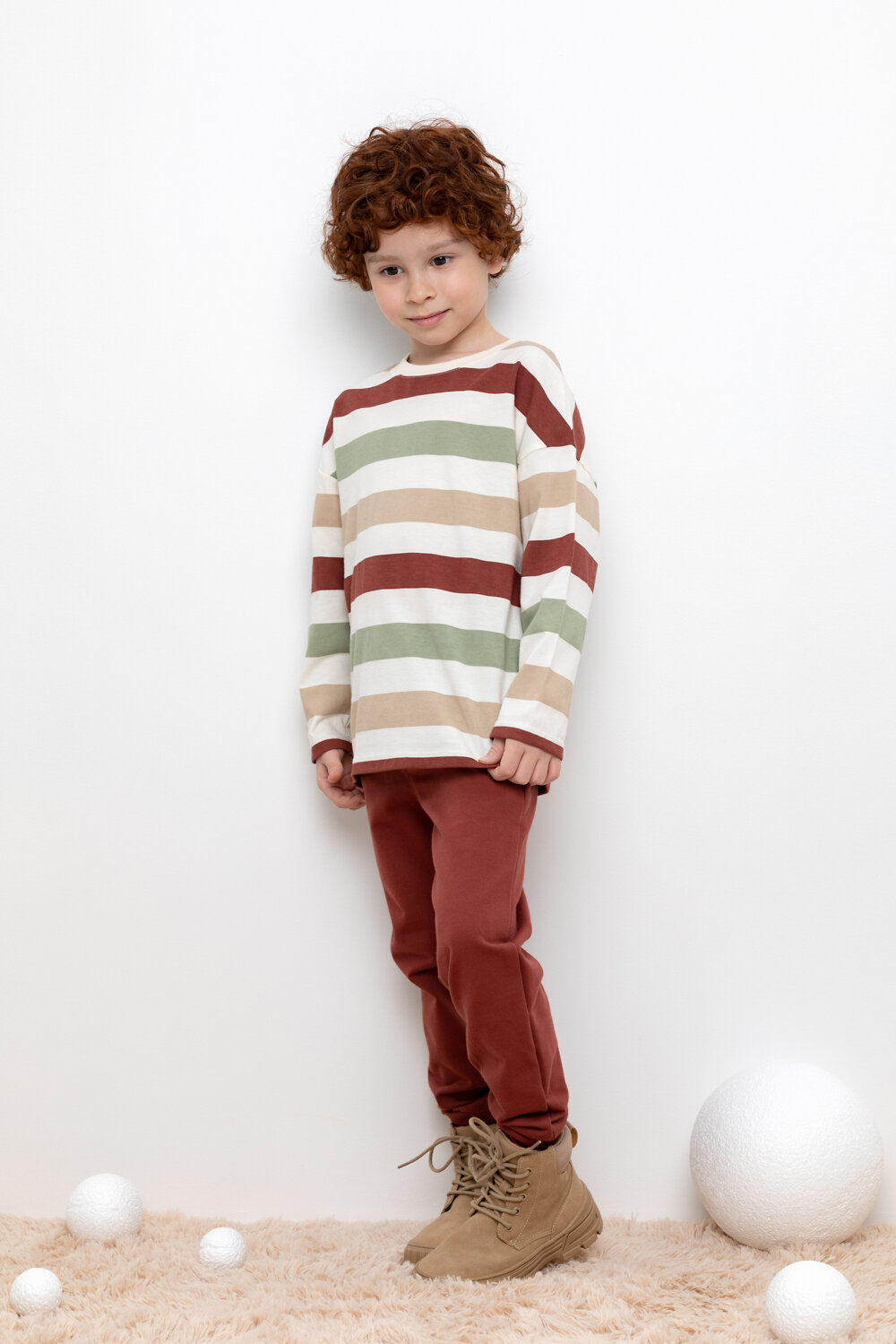 CROCKID Брюки 329516 КР 400626 красное дерево