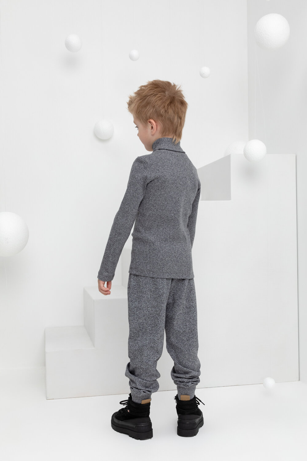 CROCKID Брюки 329540 КР 400613 серый меланж
