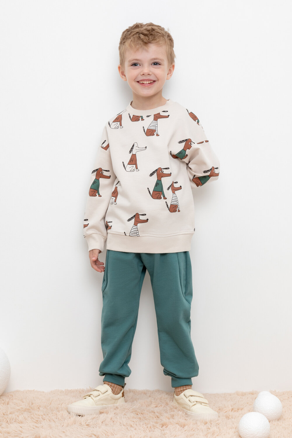 CROCKID Брюки 329550 КР 400624 темный малахит