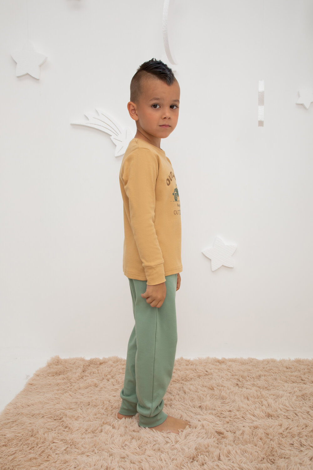 CROCKID Пижама 330657 К 1586 песочный, милитари