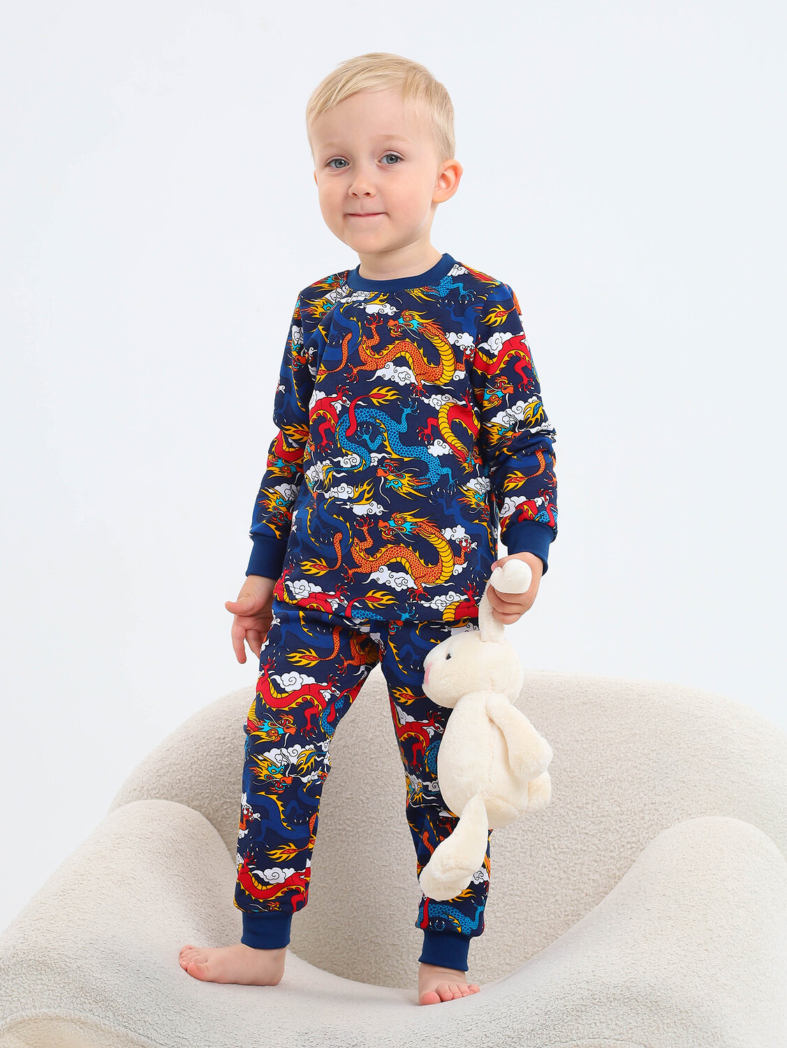 Ивашка Пижама 331171 ПЖ-69/24 Тёмно-синий