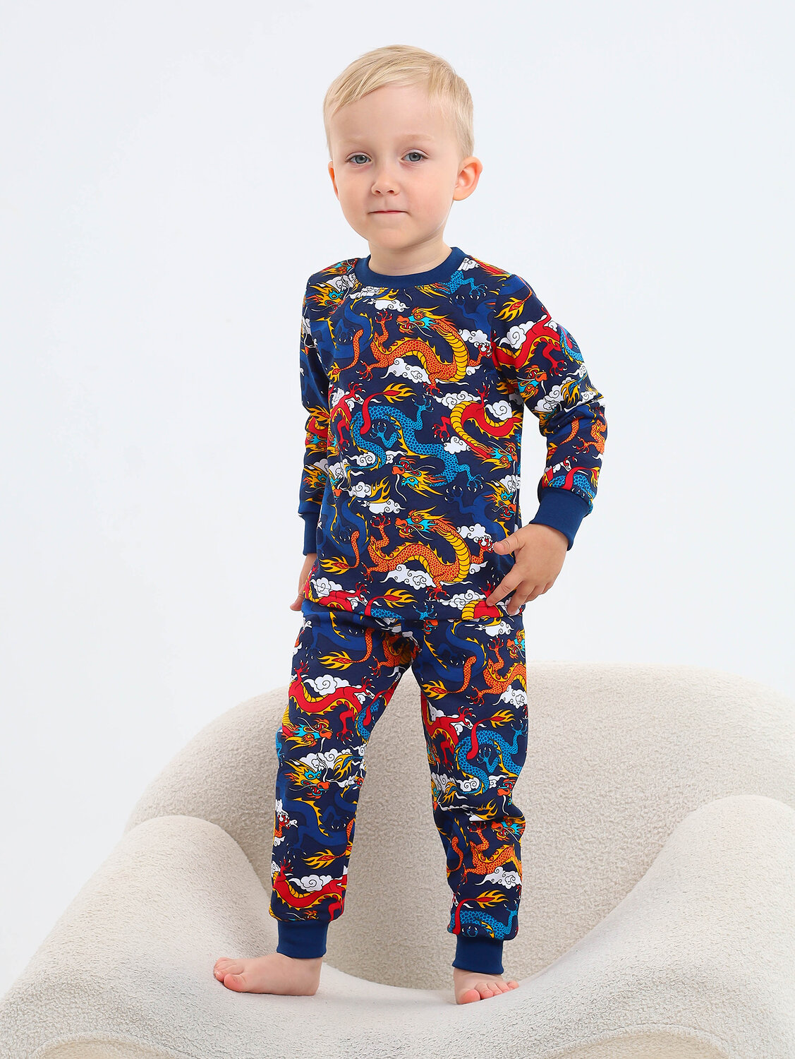 Ивашка Пижама 331171 ПЖ-69/24 Тёмно-синий