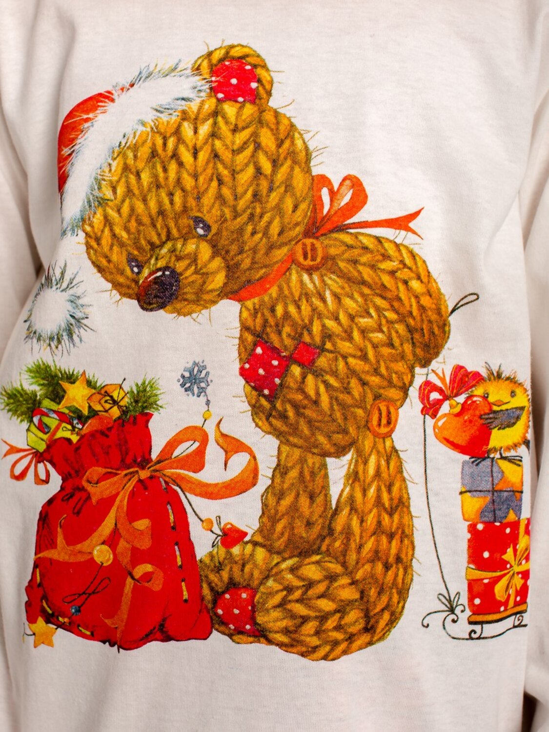 Ивашка Пижама 331532 ПЖ-97/5 Молочный/красная клетка