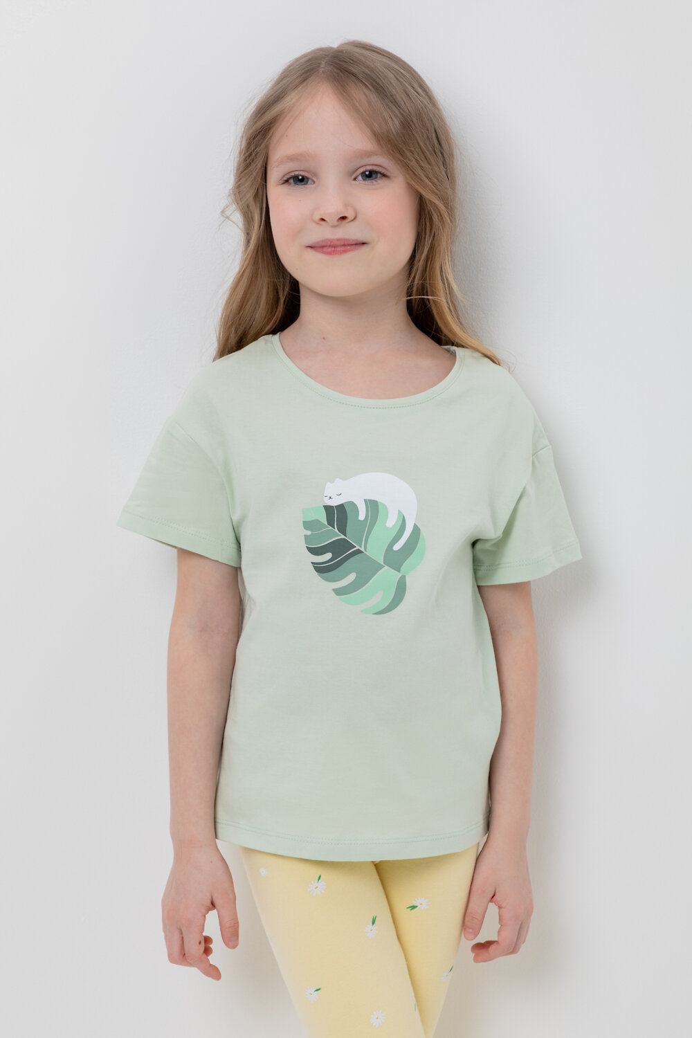 CROCKID Фуфайка 331913 К 302123 зеленая лилия