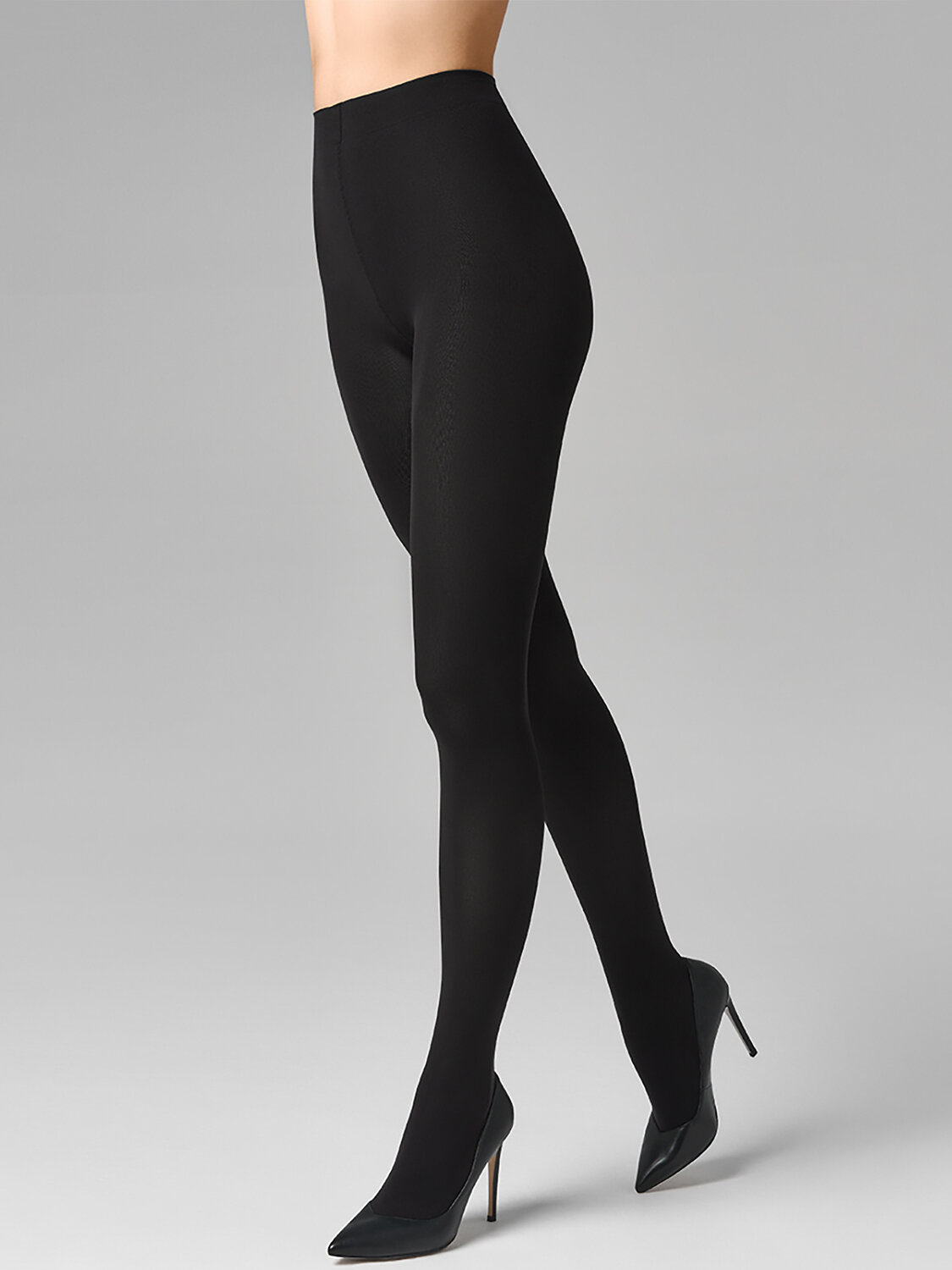 JS Omsa Колготки 332005 VELOUR MICRO 100 nero