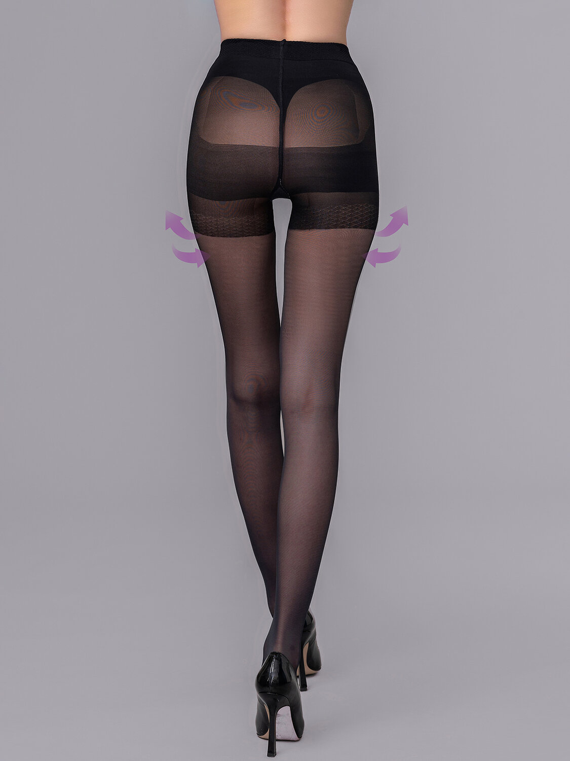 JS Giulia Колготки 333088 EFFECT UP 40 LIFT nero