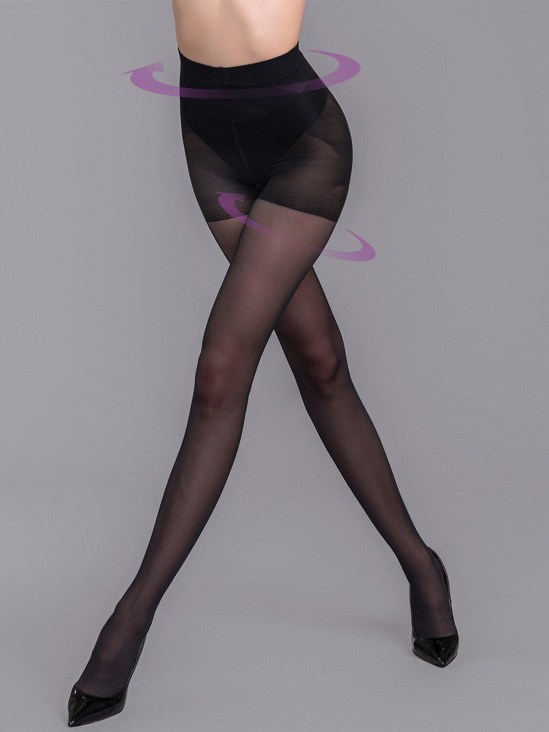 JS Giulia Колготки 333088 EFFECT UP 40 LIFT nero