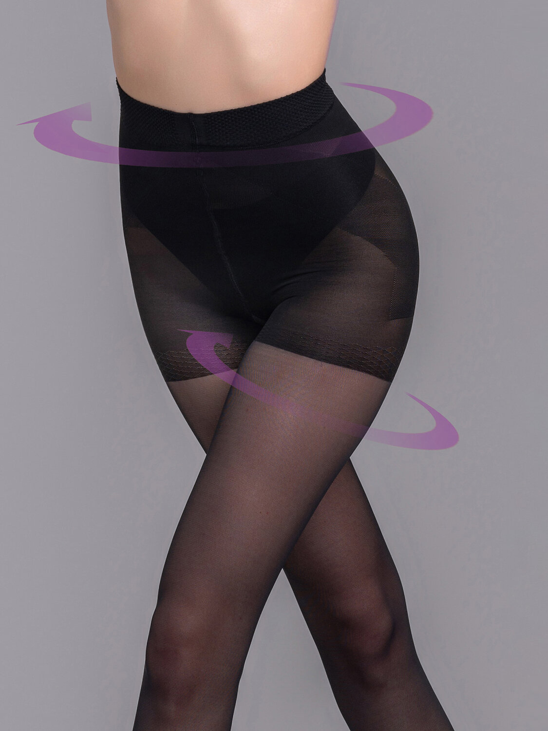 JS Giulia Колготки 333088 EFFECT UP 40 LIFT nero